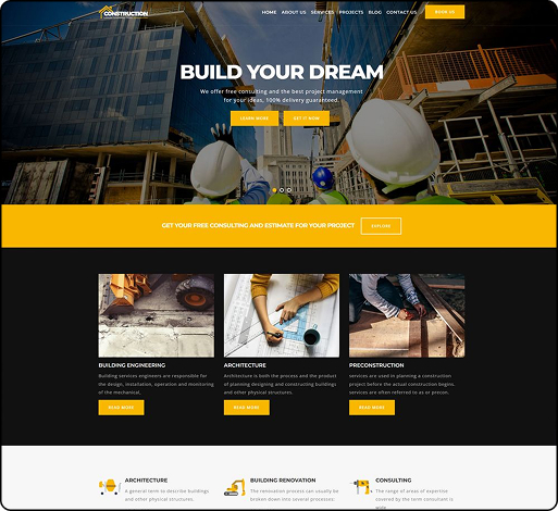 SECTION PIC / SERVICE PAGE / WEBSITE DESIGN